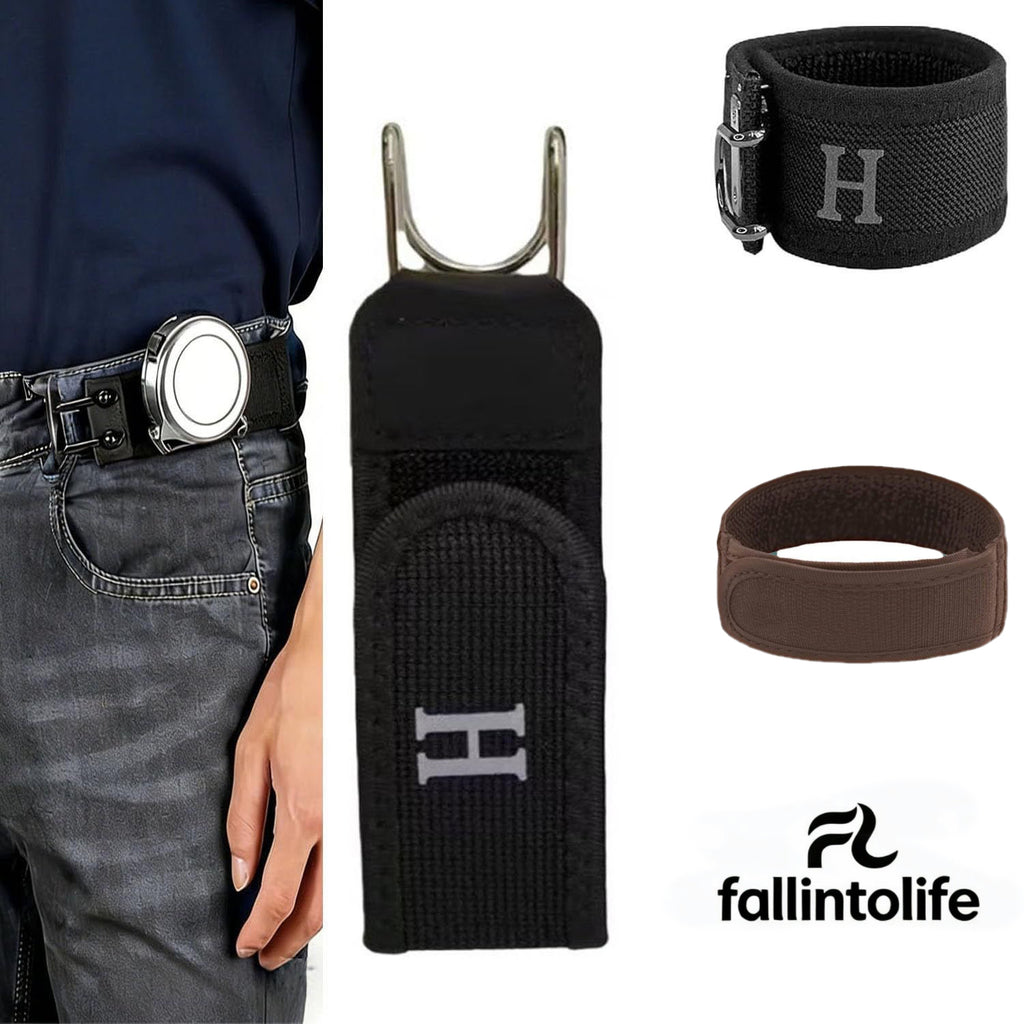 Unisex Buckle-Free Elastic Belt - Ultimate Comfort for Work & Life